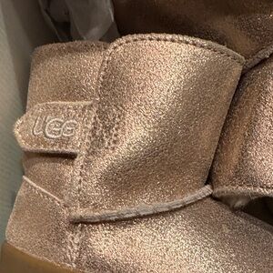 UGG Kids Shimmering Gold Boots